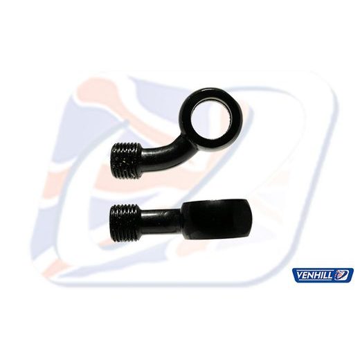 BANJO VENHILL POWERHOSEPLUS 3/60090/BLACK 45° MELNS/PELĒKS