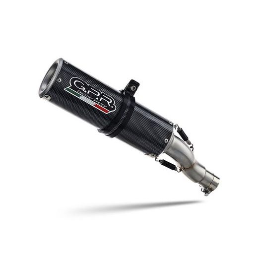 SLIP-ON EXHAUST GPR M3 CF.4.1.CAT.M3.PP BRUSHED STAINLESS STEEL INCLUDING REMOVABLE DB KILLER, LINK PIPE AND CATALYST