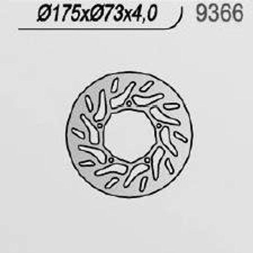 BREMŽU DISKS NG 9366