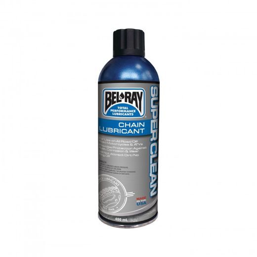 ĶĒDES EĻĻA BEL-RAY SUPERCLEAN CHAIN LUBRICANT (175ML AEROSOLS)