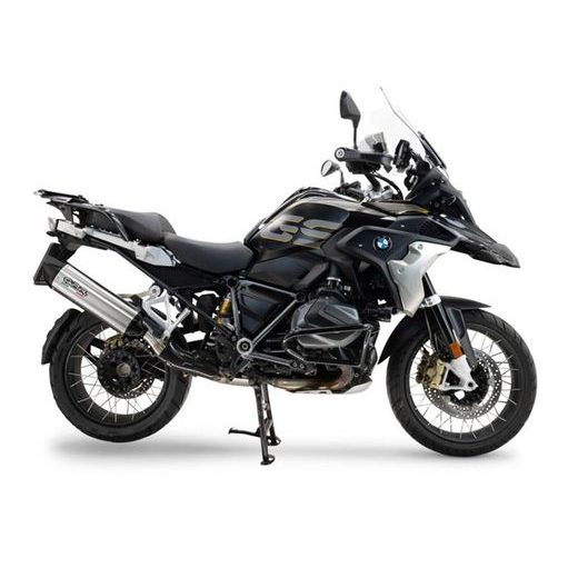 SLIP-ON EXHAUST GPR FURORE-X TITANIO E4.BM.99.FUXTIT BRUSHED TITANIUM INCLUDING REMOVABLE DB KILLER AND LINK PIPE