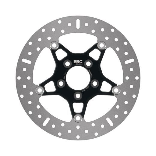 BREMŽU DISKS EBC MD535BLK MELNS HROMS