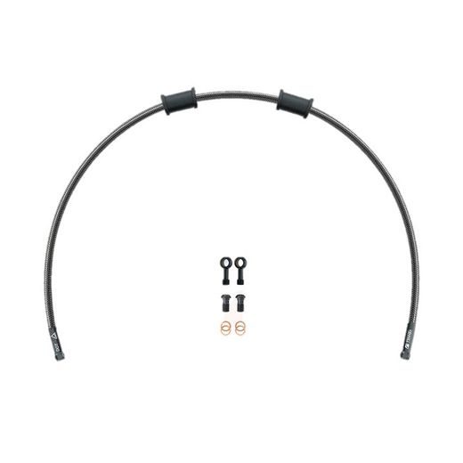SAJŪGA ŠĻAUKAS KOMPL. VENHILL POWERHOSEPLUS KAW-11010CB-BK (1 ŠĻAUKA KOMPLEKTĀ) CARBON HOSES, BLACK FITTINGS