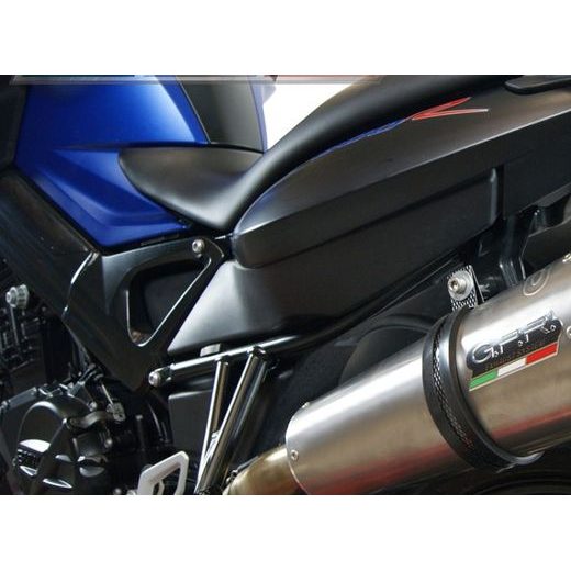 SLIP-ON EXHAUST GPR NEW GRAND PRIX EVO TITANIUM E4.BMW.92.GPAN.TO BRUSHED TITANIUM INCLUDING REMOVABLE DB KILLER AND LINK PIPE