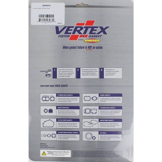 PILNS BLĪVJU KOMPLEKTS WINDEROSA CGK 8080053 WITHOUT SEALS