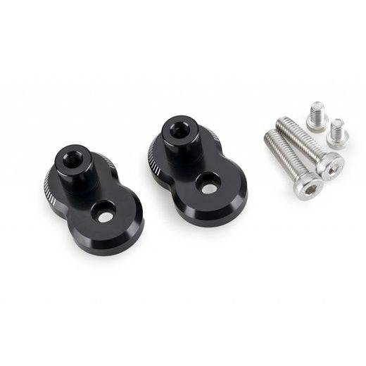 ADJUSTABLE TRAIL FOOTPEG RELOCATION KIT PUIG 22341N MELNS/PELĒKS 20 MM