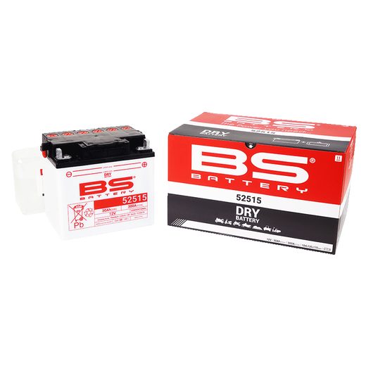STANDARTA AKUMULATORS (AR SKĀBES AMPULĀM) BS-BATTERY BS52515 IEKĻAUTS SKĀBES IEPAKOJUMS