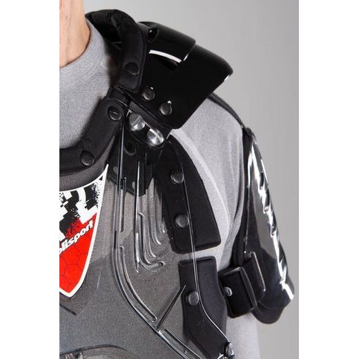 KRŪŠKURVJA AIZSARGS POLISPORT XP2 ADULT 8000300013 MELNS / SUDRABS / MELNS