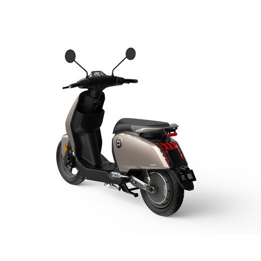 E-MOPĒDS / ELEKTRISKAIS MOPĒDS SUPER SOCO CUX 4G, SUDRABA KRĀSĀ