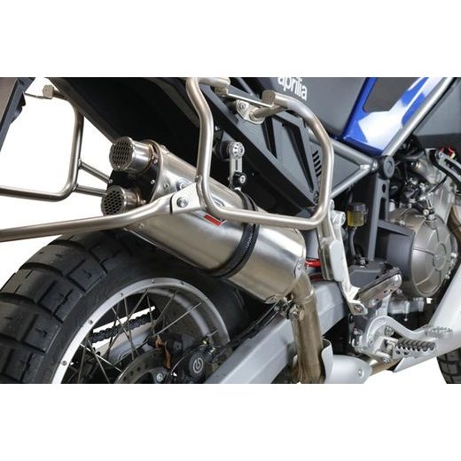 SLIP-ON EXHAUST GPR DUAL INOX BMW.12.1.DUAL.IO MATTE INOX INCLUDING REMOVABLE DB KILLER AND LINK PIPE