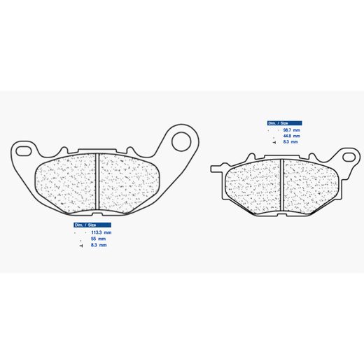 BREMŽU UZLIKAS CL BRAKES 1240 XBK5