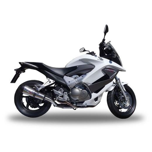 SLIP-ON EXHAUST GPR NEW GRAND PRIX EVO TITANIUM H.197.GPAN.TO BRUSHED TITANIUM INCLUDING REMOVABLE DB KILLER AND LINK PIPE