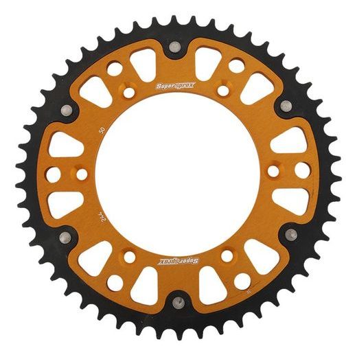 REAR SPROCKET SUPERSPROX STEALTH RST-244:50-GLD ZELTA 50T, 520