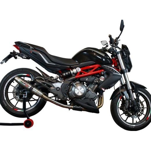 SLIP-ON EXHAUST GPR DEEPTONE KTM.70.DE BRUSHED STAINLESS STEEL INCLUDING REMOVABLE DB KILLER AND LINK PIPE