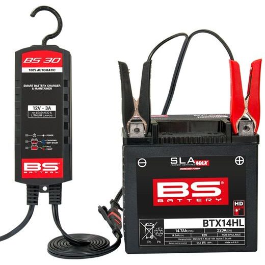 LĀDĒTĀJS BS-BATTERY SMART BS30 (SUITABLE ALSO FOR LITHIUM) 12V 3A
