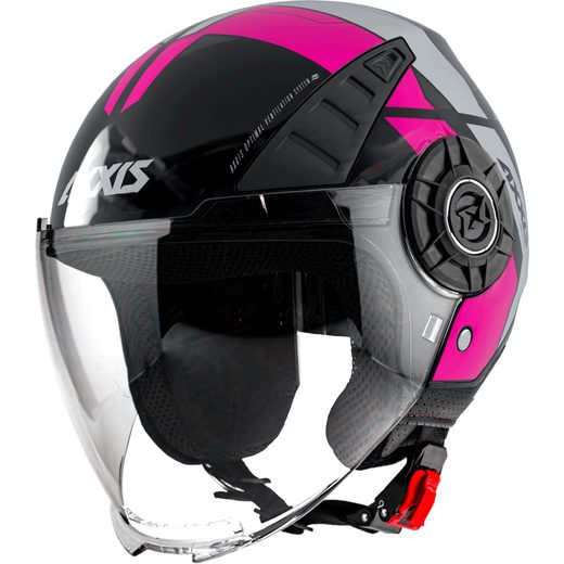 JET ĶIVERE AXXIS METRO ABS COOL B8 MATT FLUOR PINK XS