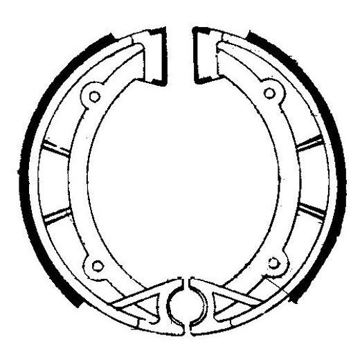 BREMŽU LOKI FERODO 225129208