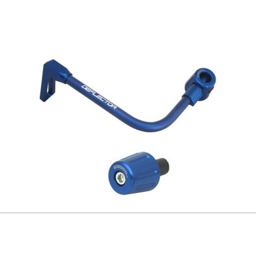 LEVER GUARD ACCOSSATO WITH BLUE HOSE AND JOINT LEFT, ALUMINIUM