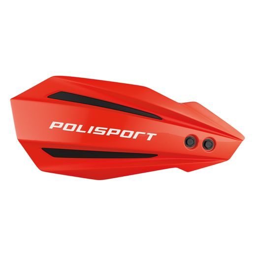 ROKU AIZSARGS POLISPORT MX BULLIT 8308500053 SARKANS/BALTS WITH MOUNTING SYSTEM