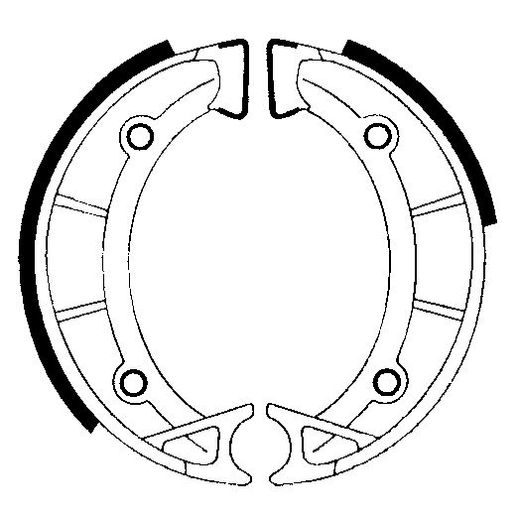 BREMŽU LOKI FERODO 225129234