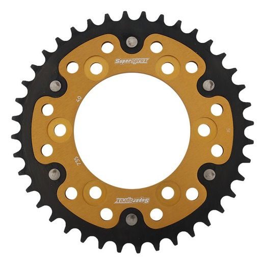 REAR SPROCKET SUPERSPROX STEALTH RST-735:40-GLD ZELTA 40T, 520