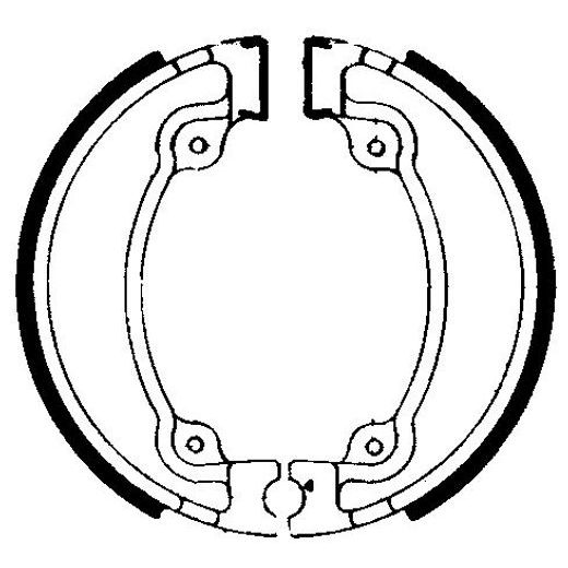 BREMŽU LOKI FERODO 225129143