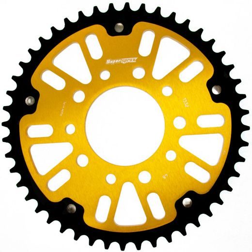 REAR SPROCKET SUPERSPROX STEALTH RST-1332:48-GLD ZELTA 48T, 525