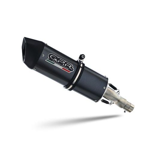 PILNA IZPLŪDES SISTĒMA GPR FURORE EVO4 E5.Y.225.CAT.FP4 MATTE BLACK INCLUDING REMOVABLE DB KILLER AND CATALYST