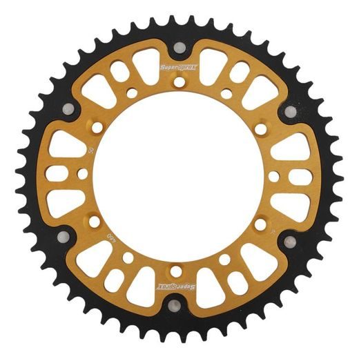 REAR SPROCKET SUPERSPROX STEALTH RST-460:50-GLD ZELTA 50T, 520