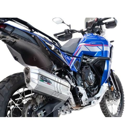 SLIP-ON EXHAUST GPR HYPER SONIC INOX E5.Y.232.1.HYSOIN BRUSHED STAINLESS STEEL INCLUDING REMOVABLE DB KILLER AND LINK PIPE