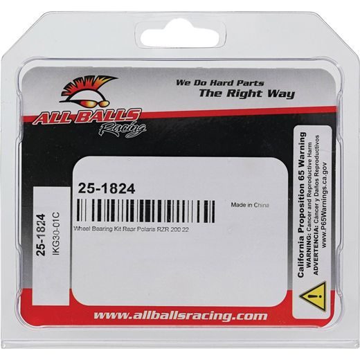 RITEŅA GULTŅU KOMPLEKTS ALL BALLS RACING WB25-1824