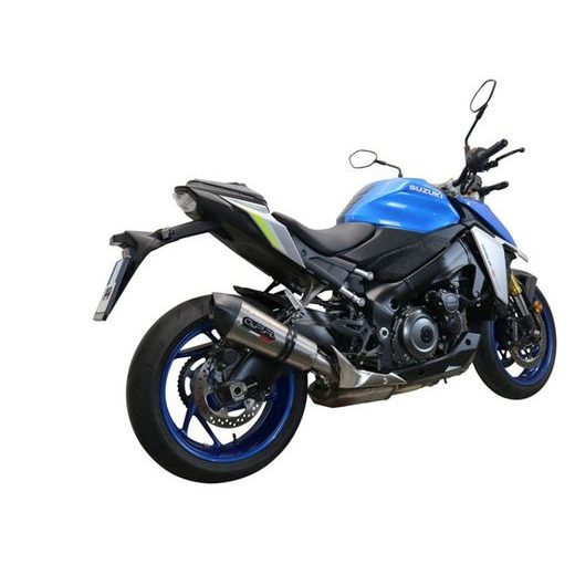 SLIP-ON EXHAUST GPR NEW GRAND PRIX EVO TITANIUM E5.S.192.GT.GPAN.TO BRUSHED TITANIUM INCLUDING REMOVABLE DB KILLER AND LINK PIPE