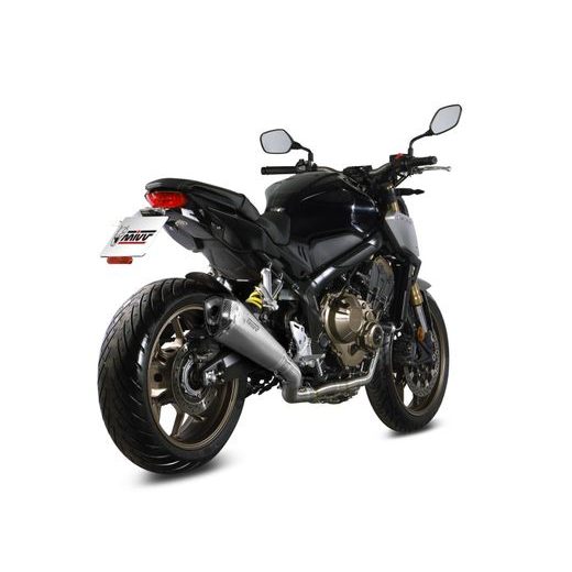 FULL EXHAUST SYSTEM MIVV DELTA RACE H.072.LDRX NERŪSĒJOŠĀ TĒRAUDA / KARBONA GALS