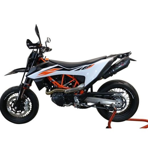 SLIP-ON EXHAUST GPR NEW GRAND PRIX EVO BLACK TITANIUM E5.KT.205.GPAN.BLT TITANIUM MATTE BLACK INCLUDING REMOVABLE DB KILLER, LINK PIPE AND CATALYST