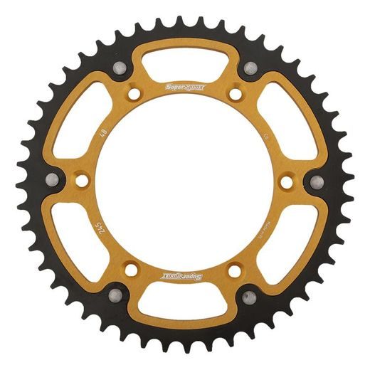 REAR SPROCKET SUPERSPROX STEALTH RST-245:48-GLD ZELTA 48T, 520