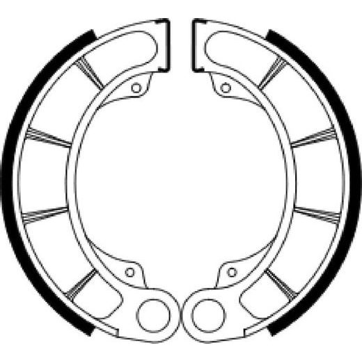 BREMŽU LOKI FERODO 225129241