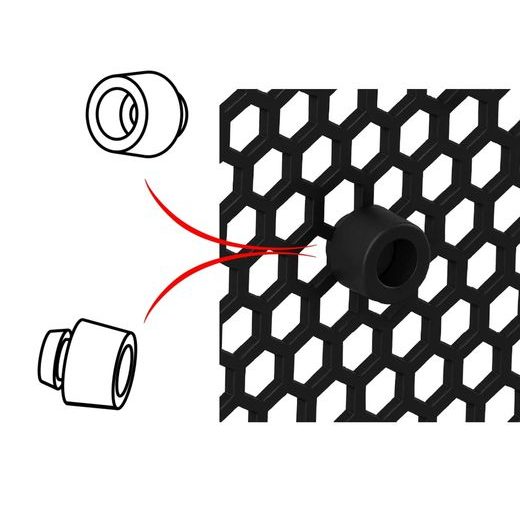 RADIATORU AIZSARGS PUIG 22421N MELNS/PELĒKS