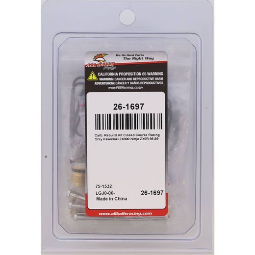 KARBURATORA REMKOMPLEKTS ALL BALLS RACING CARK26-1697