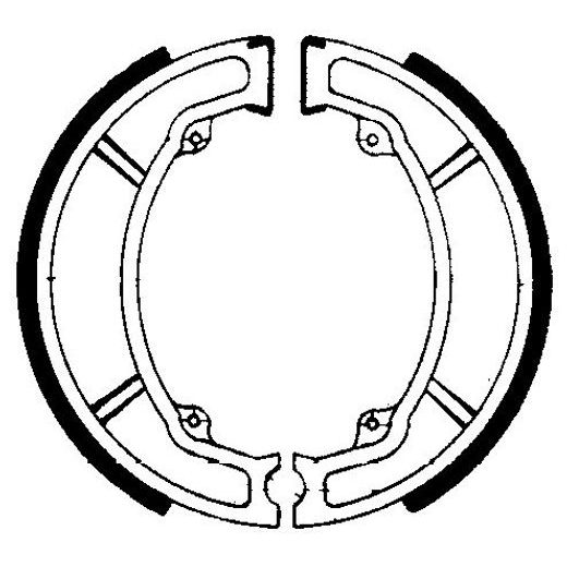 BREMŽU LOKI FERODO 225129075