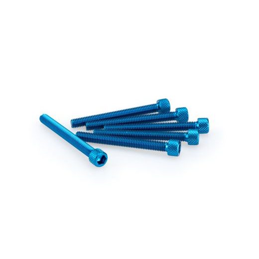 SKRŪVES PUIG ANODIZED 0446A ZILS M6 X 55MM (6PCS)