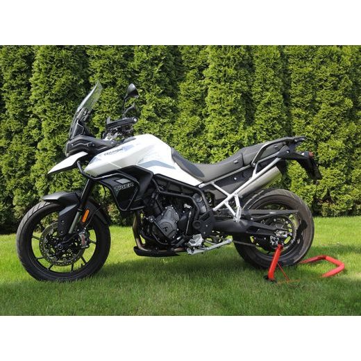 DZINĒJA AIZSARGI RDMOTO CF153KD MELNS LOWER + UPPER FRAMES (WITH PROTECTORS) PRIEKŠ TRIUMPH TIGER 900 2019-2025