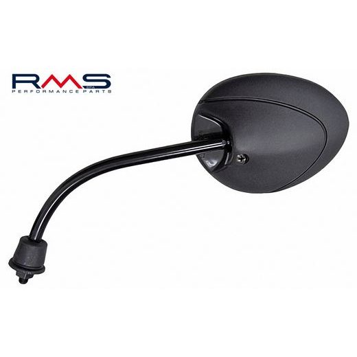 ATPAKAĻSKATA SPOGULIS RMS 122760520 KREISAIS MELNS/PELĒKS