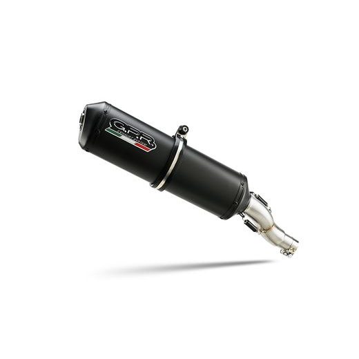 SLIP-ON EXHAUST GPR GHISA CAT.55.GHI MATTE BLACK