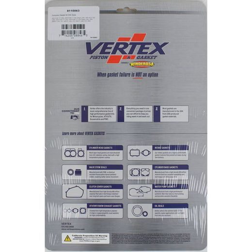 PILNS BLĪVJU KOMPLEKTS WINDEROSA CGKOS 8110063 AR BLĪVSLĒGIEM