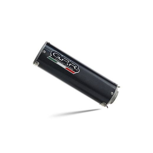 SLIP-ON EXHAUST GPR M3 POPPY E5.BM.107.1.M3.PP BRUSHED STAINLESS STEEL INCLUDING REMOVABLE DB KILLER AND LINK PIPE