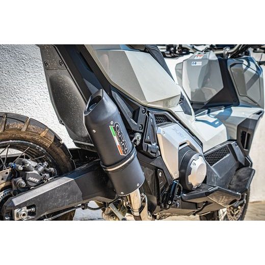SLIP-ON EXHAUST GPR FURORE EVO4 E4.H.245.FNE4 MATTE BLACK INCLUDING REMOVABLE DB KILLER AND LINK PIPE