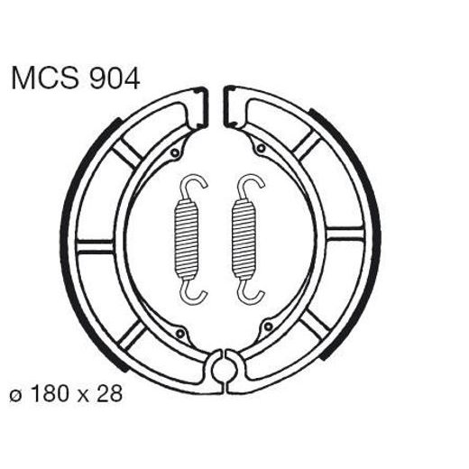 BREMŽU LOKI LUCAS MCS 904