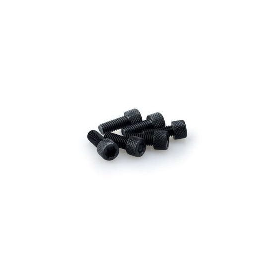 SKRŪVES PUIG ANODIZED 0363N MELNS/PELĒKS M6 X 15MM (6PCS)