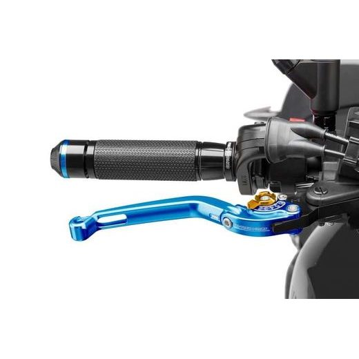 BRAKE LEVER WITHOUT ADAPTER PUIG 160AO ATLOKĀMS BLUE/GOLD