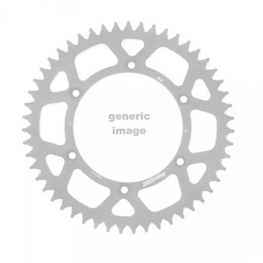 REAR ALU SPROCKET SUPERSPROX RAL-1512:53-RED SARKANS 53T, 520